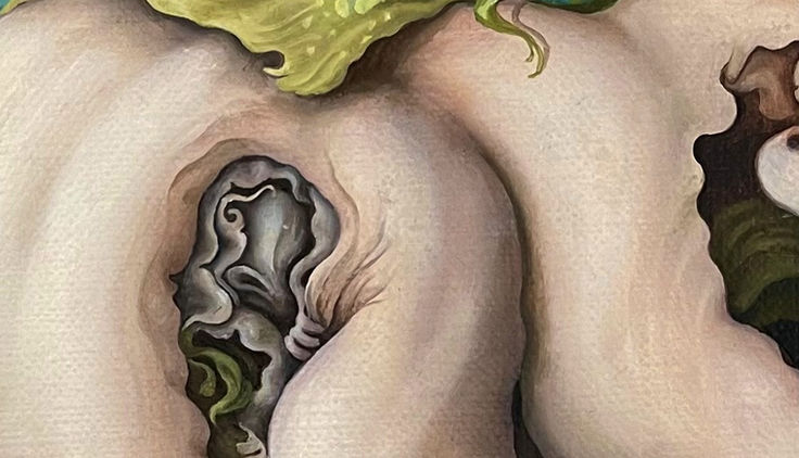 Between Earth and Sky exhibition view, 2021